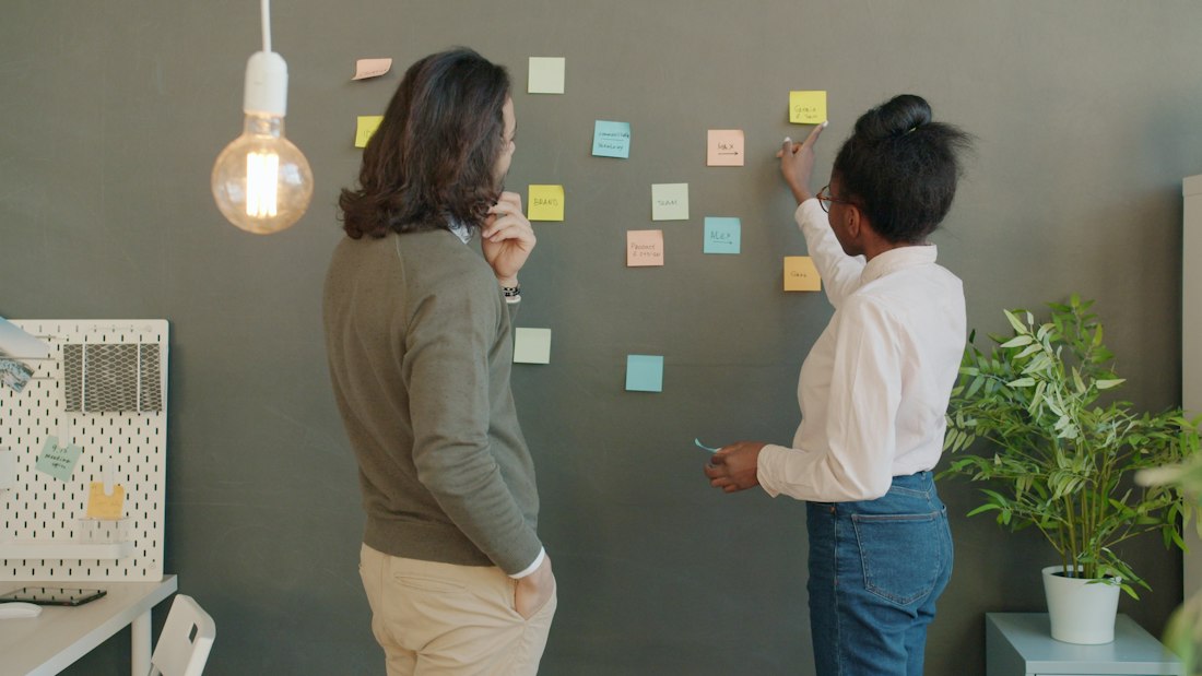 Office Brainstorming Session