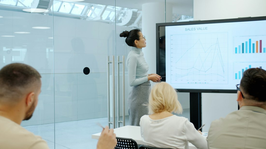 Conference Room Sales Presentation