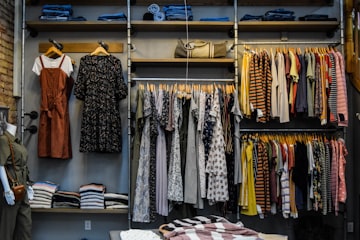 Boutique Clothing Display