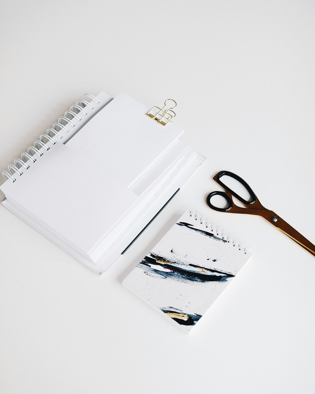Minimalist Stationery Arrangement